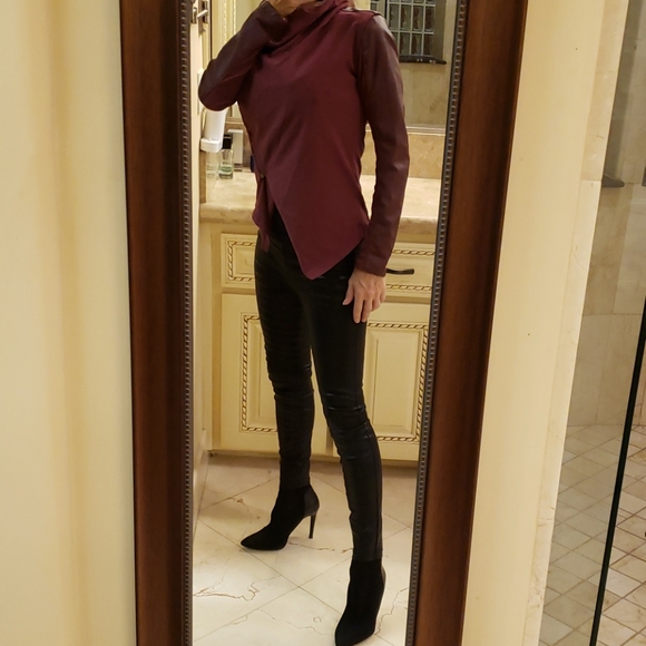 [BLANKNYC] faux leather & cotton jacket, XS - Picture 11 of 16